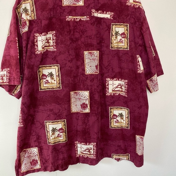 Joe Marlin Vintage Men's Hawaiian Shirt XXL - Picture 5 of 6